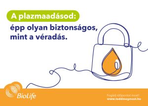 A plazmaadásod éppoly biztonságos, mint a véradás